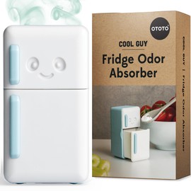 OTOTO OTOTO Fridge Deodorizer - Refrigerator Deodorizer, Baking Soda Odor Absorber, Cute Kitchen Accessories, Baking Soda Container, Kitchen Gadgets (Fridge)