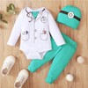 Singcoco Baby Boy Girl Costume Outfit Doctor Costume Outfit Surgeon