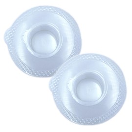 Mixer Bowl Covers for KitchenAid 6-7 Quart Bowl-Lift Stand Mixers Bowls. PE Material. Dishwasher Safe. Including Mixer Bowl Lid 2 Pack