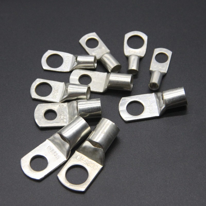 Kuzavtye 140X Cable Lugs Eyelets Copper Ring End Electric Wire