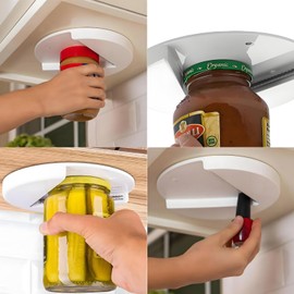 Anphly Circular Can Opener, Kitchen Cabinet, Bottle Opener, Table,Can be Operated with One Hand 2 Can Openers for one sale