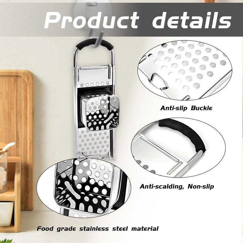 YGCQFH Spaetzle Maker, Pasta Maker,Traditional Homemade German Egg Noodle Kitchen
