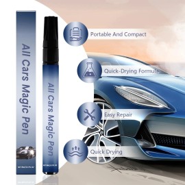 Mohuandd 2PCS All Cars Magic Pen, Magic Car Scratch Removal Pen, Car Scratch Repair Pe...