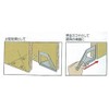 Shinwa Sokutei 62189 Stop-Type Scoya with Wide Base Width 1.6