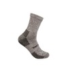 Explore Mid-Weight 6" Crew Alpaca Sock Brown Tweed Medium
