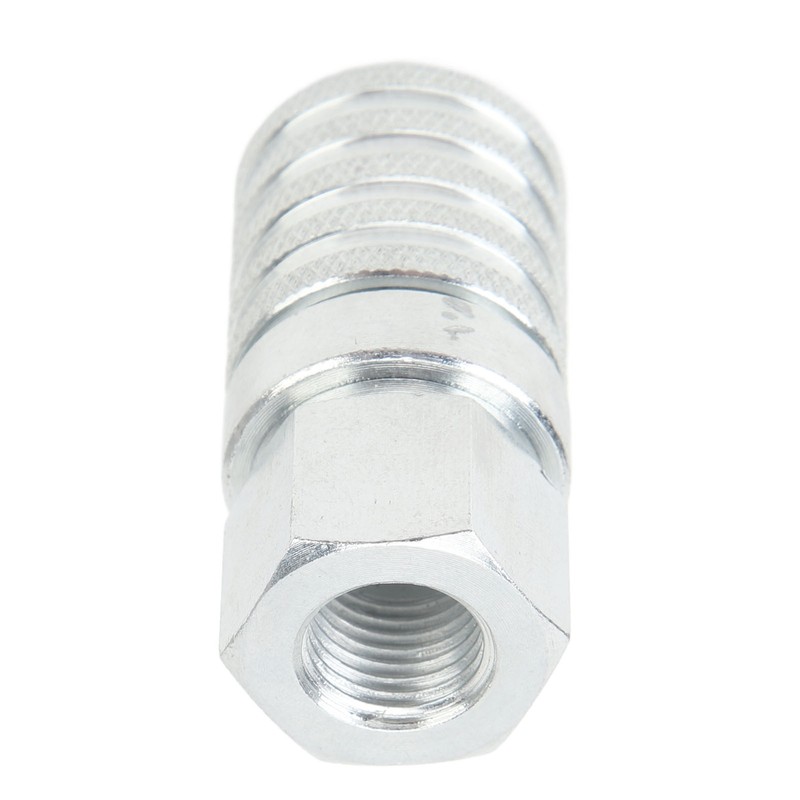 PD242 Series Test Port Steel 1/4in 18NPTF Thread Impact Resistance