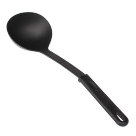 Large Nylon Ladle for Soup Serving - Long Sauce Spoons With Hook for Restaurant - Ladles with Handle