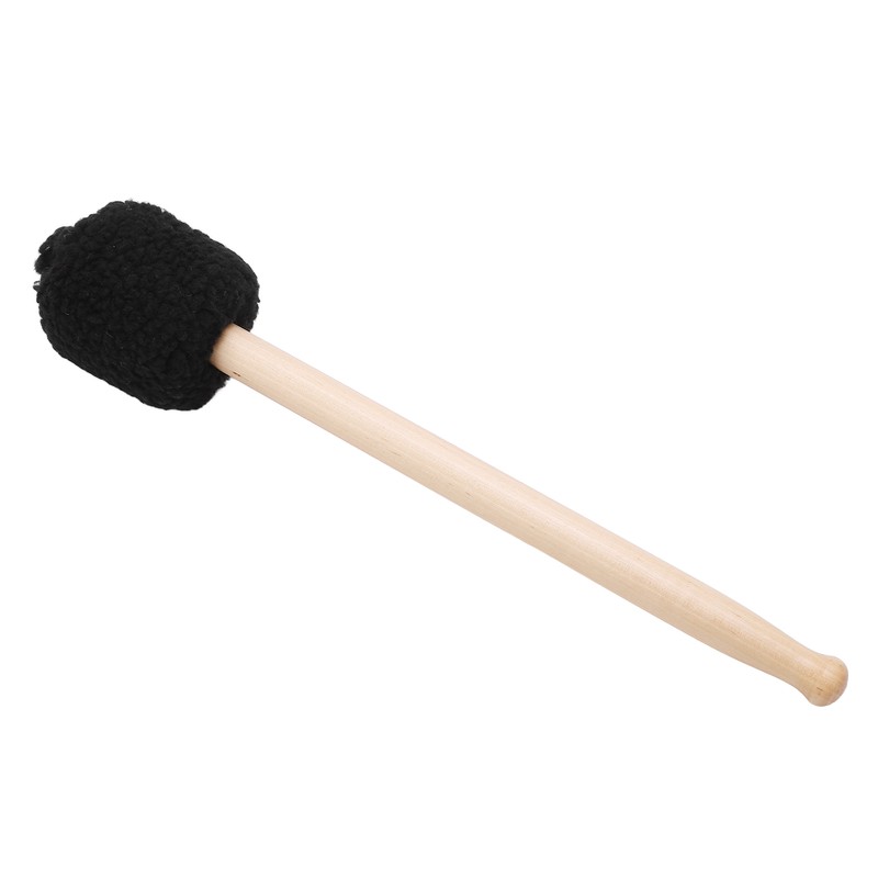 Drum Mallet Stick Drumstick Plush Head Maple Wood Handle for