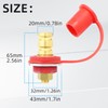2Pcs Battery Charger Post, 250A Battery Post Pile Jumper Terminal