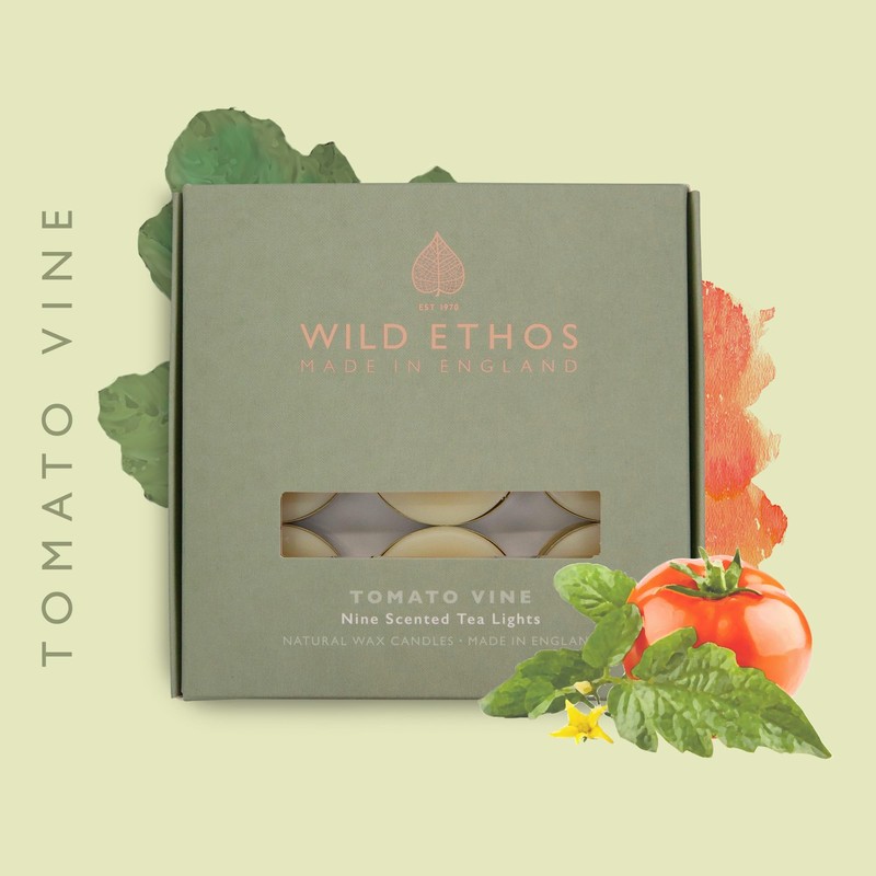 Wild Ethos Scented Tea Lights - Natural Wax - Long