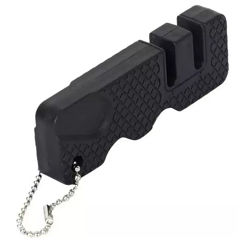 Ameribox Outdoor Pocket Knife Sharpener Mini Portable Ceramic Tungsten Sharpening