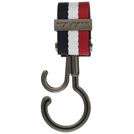 e.x.p.japon E-bgh01bkS Buggy Hook, BK Tricolor 360° Rotation, Double Hook, Stroller Luggage Hook, Load Capacity: Approx. 132.3 lbs (60 kg), Stroller Hook