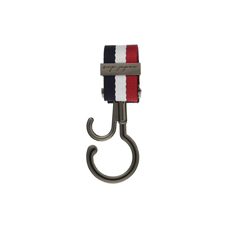 e.x.p.japon E-bgh01bkS Buggy Hook, BK Tricolor 360° Rotation, Double Hook,
