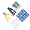 Network Cable Tester RJ45 Crimper Crimping Tool Kit Wire Stripper