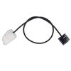 Saxophone Neck Cleaning Brush 50cm Bendable Metal Cotton Thread and