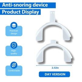 IKOPFLN 1 Stück Schnarch- & Protrusionsschiene,Anti Schnarch,Schnarchstopper,Anti Schnarch Schiene Schnarchschiene, Snoring Stopper, Effektiv Schnarchstopper Beisschiene Zähne, Verbessert den Schlaf