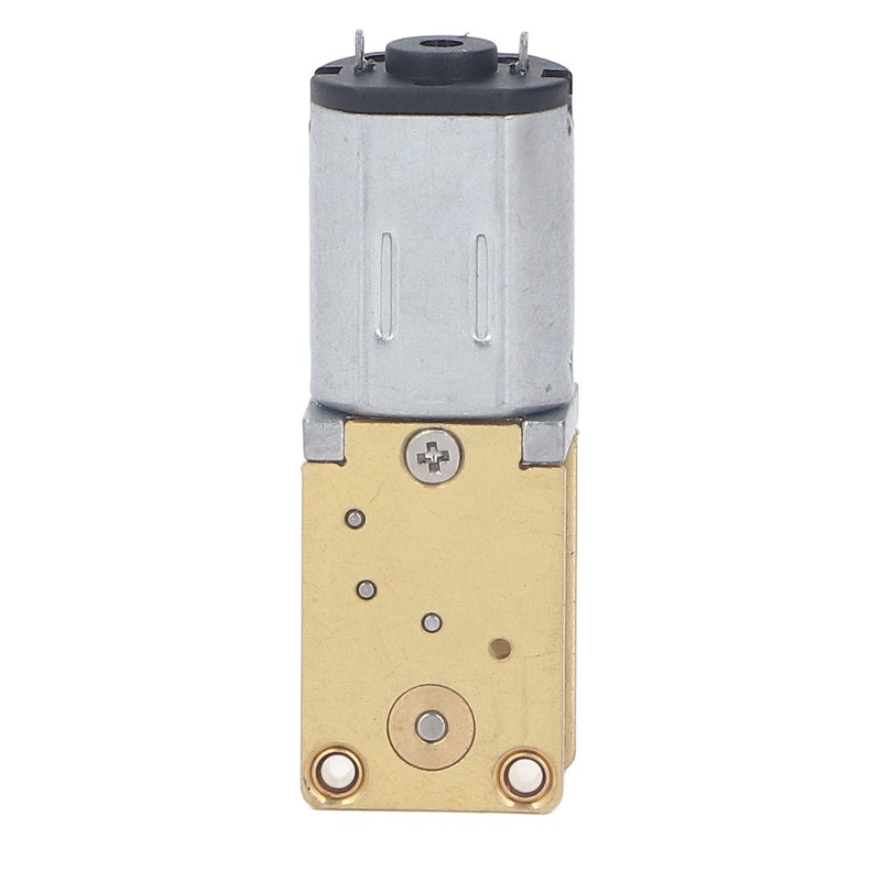 12V DC Geared Motor with Fixed Base Single Shaft Brushed