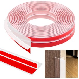 19.7 FT Weather Stripping, Silicone Seal Weather, T-Shaped Door Draft Stopper for Weatherproof Soundproof, Weather Stripping Door Seal, Door Bottom Seal Strip for Glass Shower, Window, Door Frame