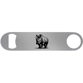 'Rhinoceros Standing' Bar Blade Bottle Opener (BR00021082)