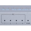 KVM Switch 4 Input 1 Output 4 Port HighDefinition Multimedia