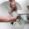 Chopsticks,Chopsticks Dishwasher Safe,5 Pairs 9.45In/24cm Colorful Lightweight Fiberglass Chopsticks Japanese