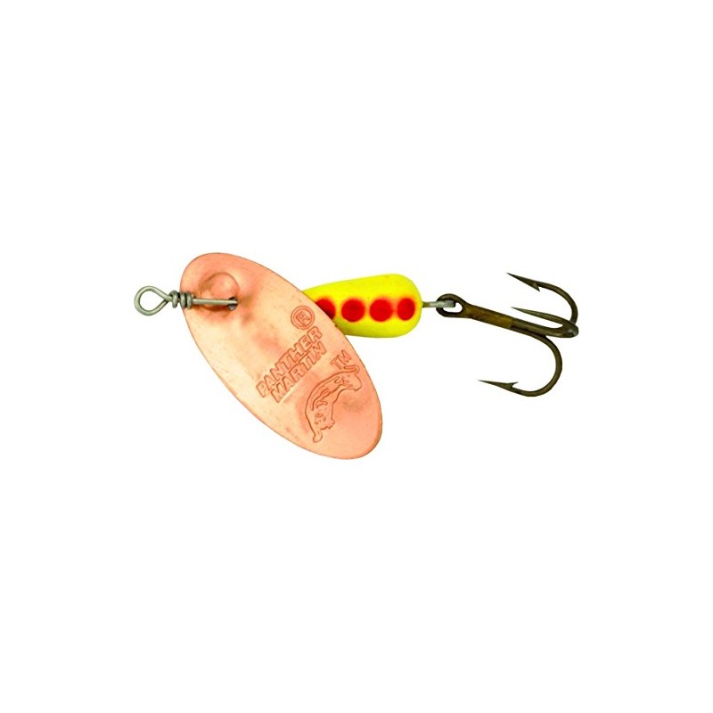 Panther Martin Trout, 1/8 oz, Copper/Yellow Red Dots