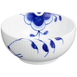 Royal Copenhagen 1027459 Blue Fluted Mega Bowl, 4.3 inches (11 cm), White, Wedding Gift, Gift