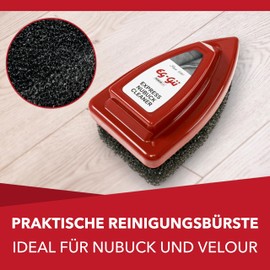 Eg-Gü Express Suede Brush for Shoe Care - Effective Suede Care for Gentle Cleaning without Damaging the Material - Ideal for Suede and Suede