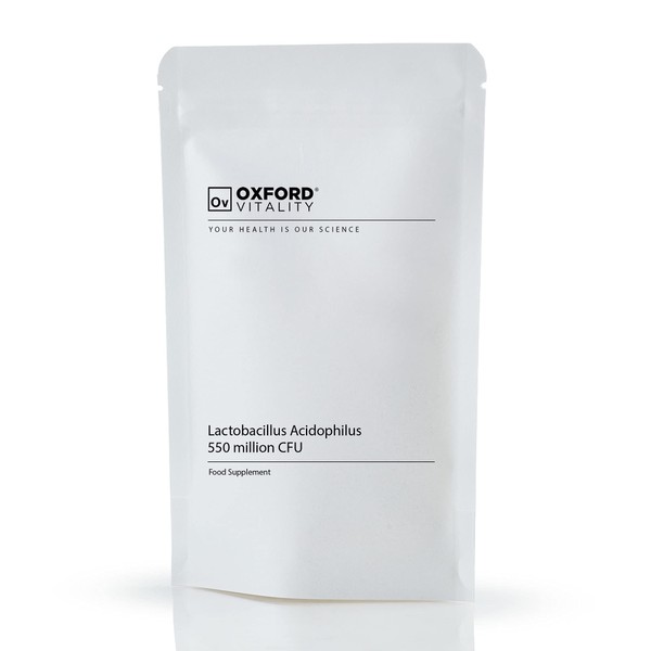 Acidophilus Lactobacillus Tablets | High Strength 550m CFU (Actual British