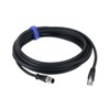 IVSAATN Ethernet M12 8- Pin A-Code RJ45 Cable for Omron