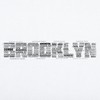 CafePress Brooklyn NYC Typographic Art Wall Decal 20x6 Wall Decal,