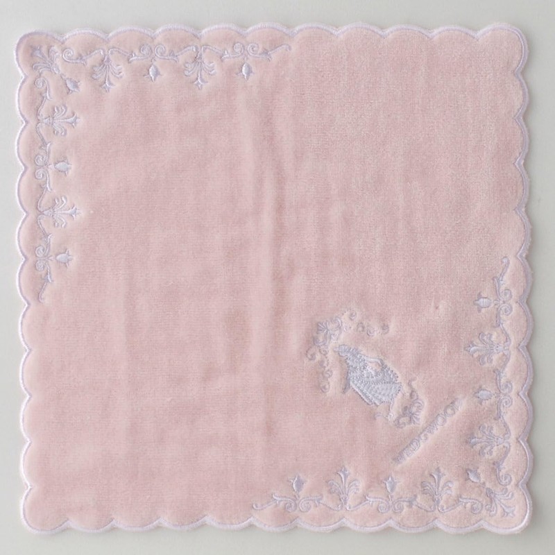 Wedgwood Towel Handkerchief Jasper Pink Wedgwood Handkerchief Towel Handkerchief