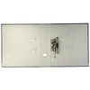 Centra 220124 A4 Standard Binder, Recycled Grey Cardboard and Laminated