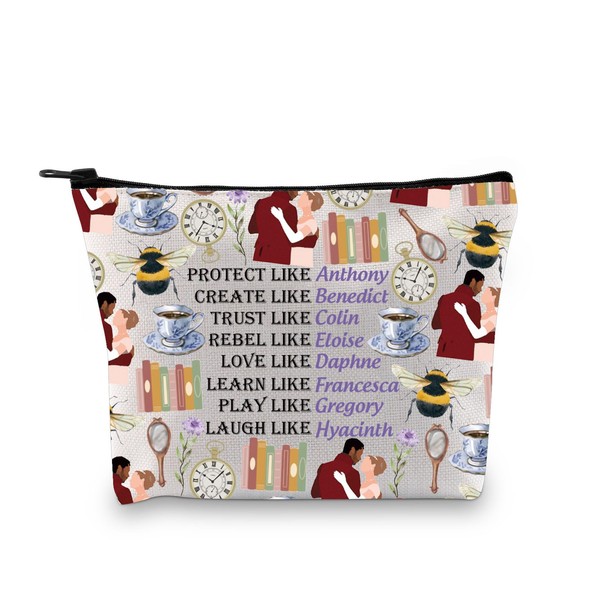 Bridge Inspired Makeup Bag Dearest Gentle Reader TV Show Fan