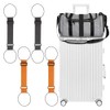 4 PCS Luggage Straps,Adjustable Belts,Suitcase Elastic Strap Belt,Elastic Strap,Bag Fastening