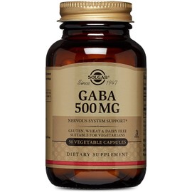 Solgar – GABA 500 mg, 50 Vegetable Capsules