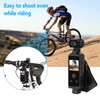 4K HD Camera with, 30m Waterproof Case, Rotatable Stand, Audio
