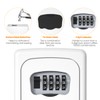Key Lock Box Wall Mounted, Fayleeko 4 Digit Combination Lockbox