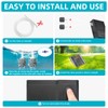 QCBF 5W solar aerator for pond, 3 operating modes, large