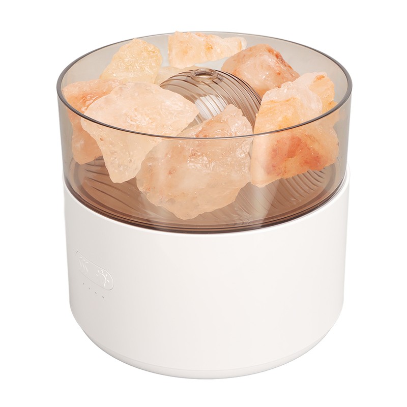 Aroma Lamp Humidifier Colorful Comfortable Multifunctional Crystal Salt Light Diffuser