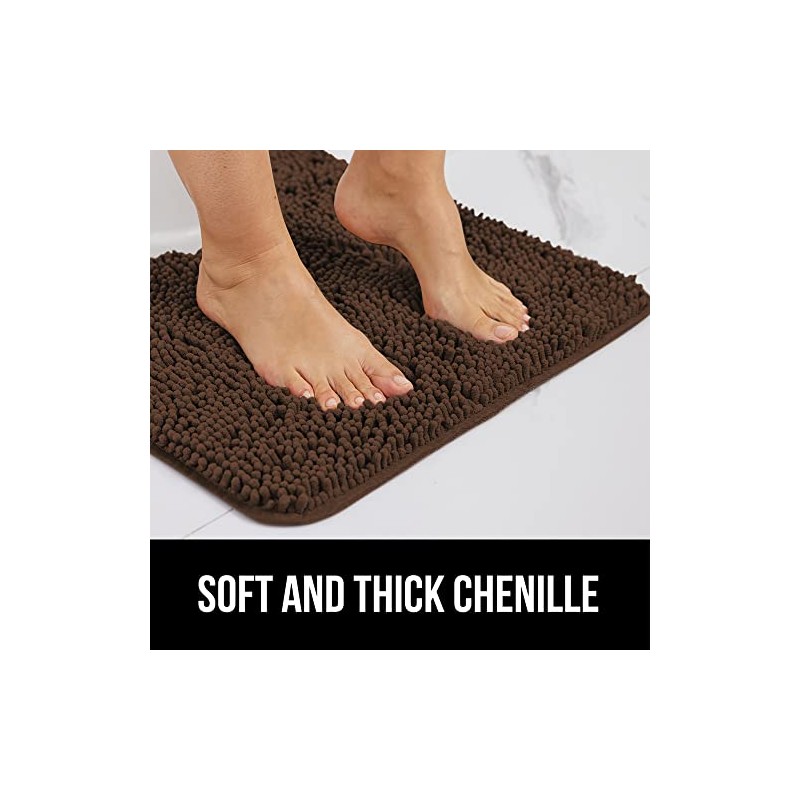 GORILLA GRIP GORILLA GRIP Bath Rug Mat 44x26, Thick Soft