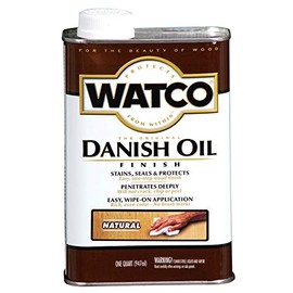 Watco A65741 1 Quart Natural Danish Oil Finish