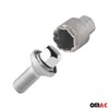 OMAC Wheel Lock Kit for Mercedes SLC-Class M14X1.5 Bolt Chromed