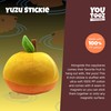 Youtooz Yuzu Stickie 6" Inch, Super Soft Magnetic Yuzu Plush,