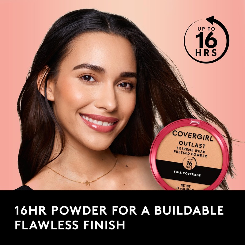 COVERGIRL Outlast Extreme Wear Pressed Powder, Creamy Natural