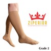 Ziperior Inside Leg Zipper 20-30 mmHg Compression Grade Calf Closed