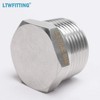 LTWFITTING Stainless Steel 316 Pipe Hex Head Plug Fitting 3/4-Inch