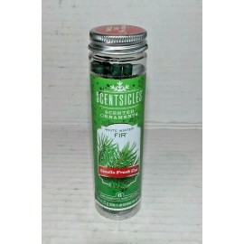 Scentsicles Scented Ornaments White Winter Fir 0.9 oz. NIP