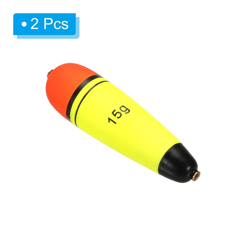 PATIKIL 0.5 oz 2 Pack Fishing Slip Bobbers Eva Fishing