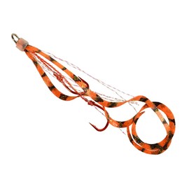 Start Replacement Unit Double Hook Skinny Short Curly S #48 Orange Zebra